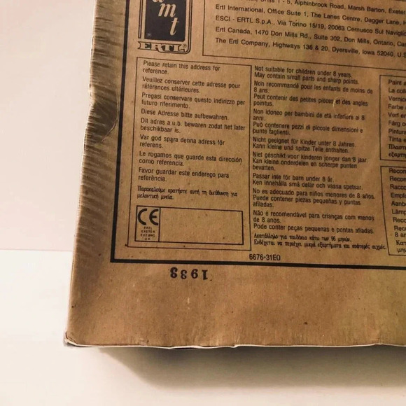 Vtg 1991 Star Trek  Special Edition Galileo II Shuttlecraft Model AMT ERTL 6006 - Picture 14 of 16